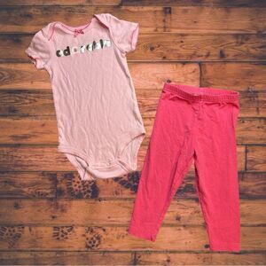 5 for $25🔥18 Months Baby Girls Carter's‎ Matching Set
